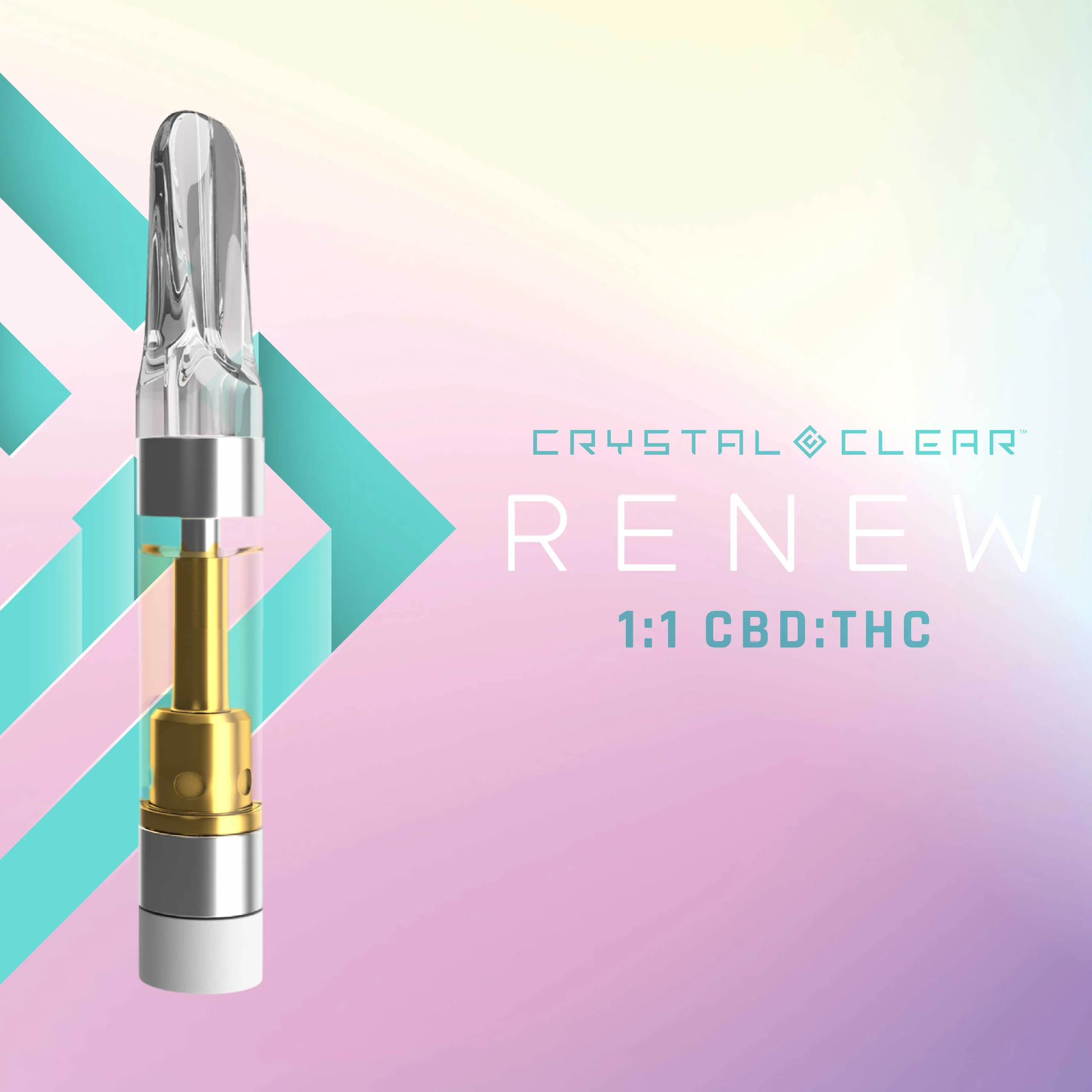 1g - 1:1 CBD:THC - Sour Tsunami *RENEW* - Distillate - DOH Cartridge - CBD