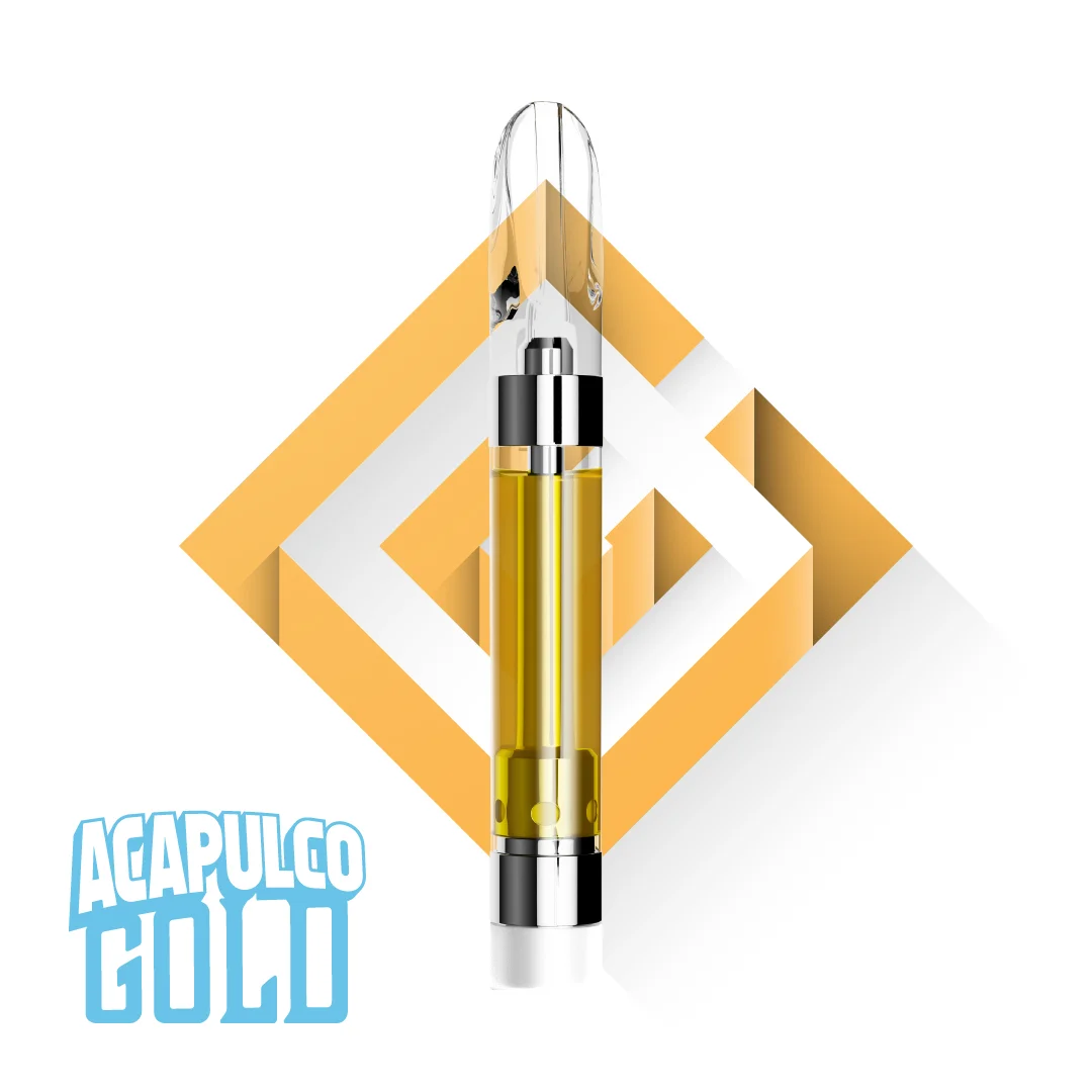 1g - Acapulco Gold - Crystal Clear - Distillate - DOH Cartridge - S