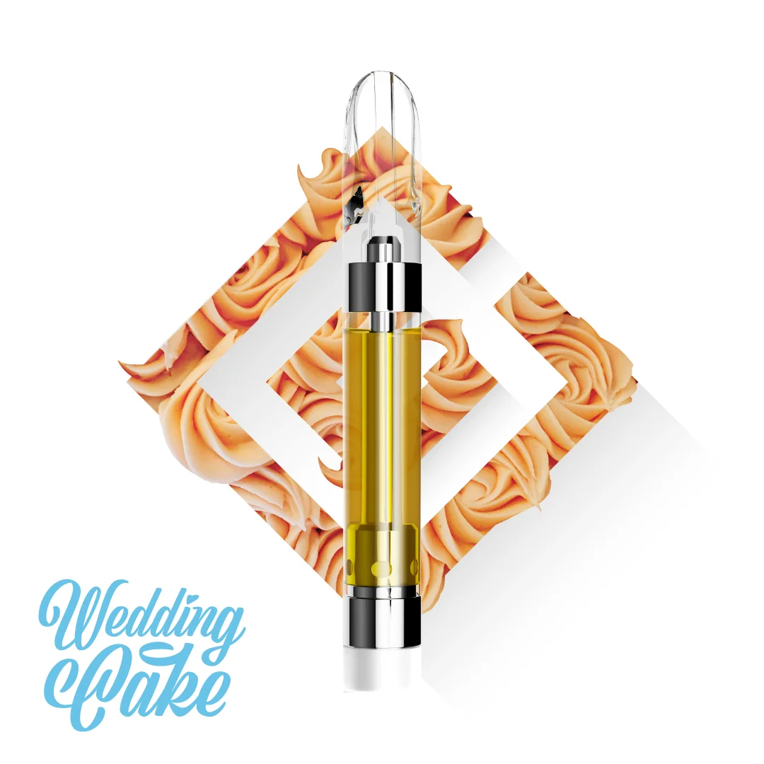 1g - Wedding Cake - Crystal Clear - Distillate - DOH Cartridge - I