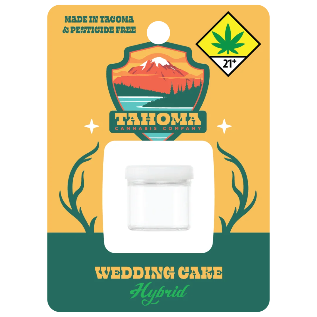 1g - Wedding Cake - Tahoma Cannabis Co. - DOH Concentrate - BHO - H