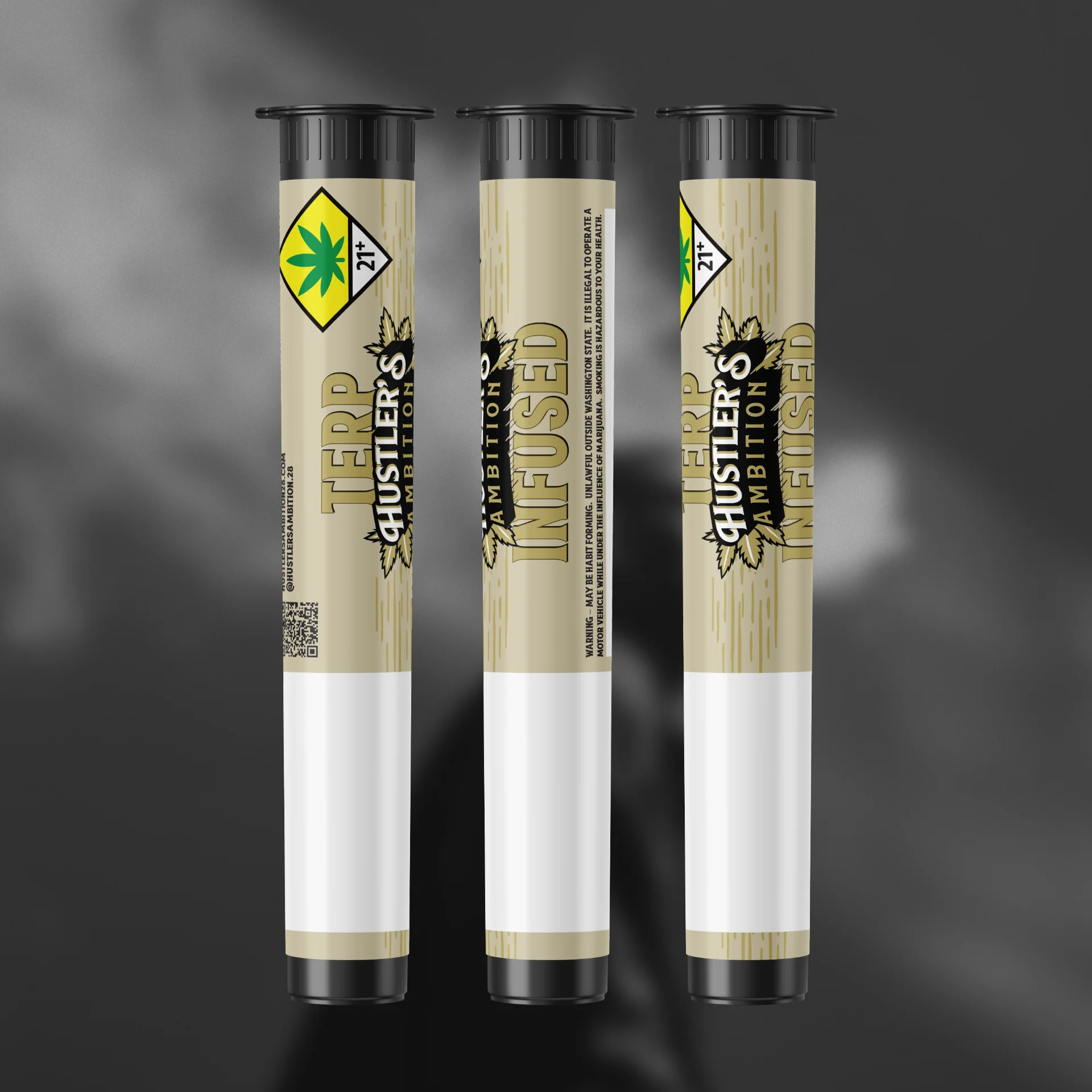 1g - Tangie Cake *Terps* - Hustler's Ambition - Infused Preroll - I