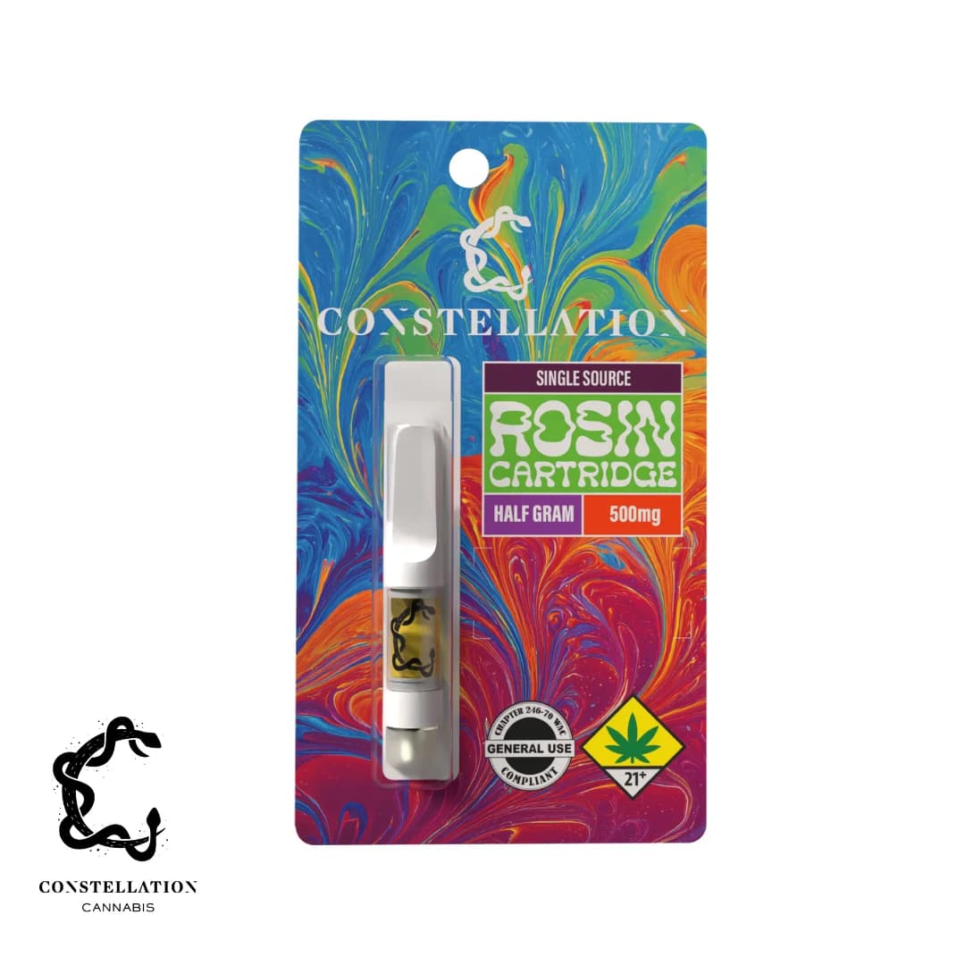 .5g - Kosher Headband - Constellation Cannabis - DOH Cartridge - 510 - Rosin - I