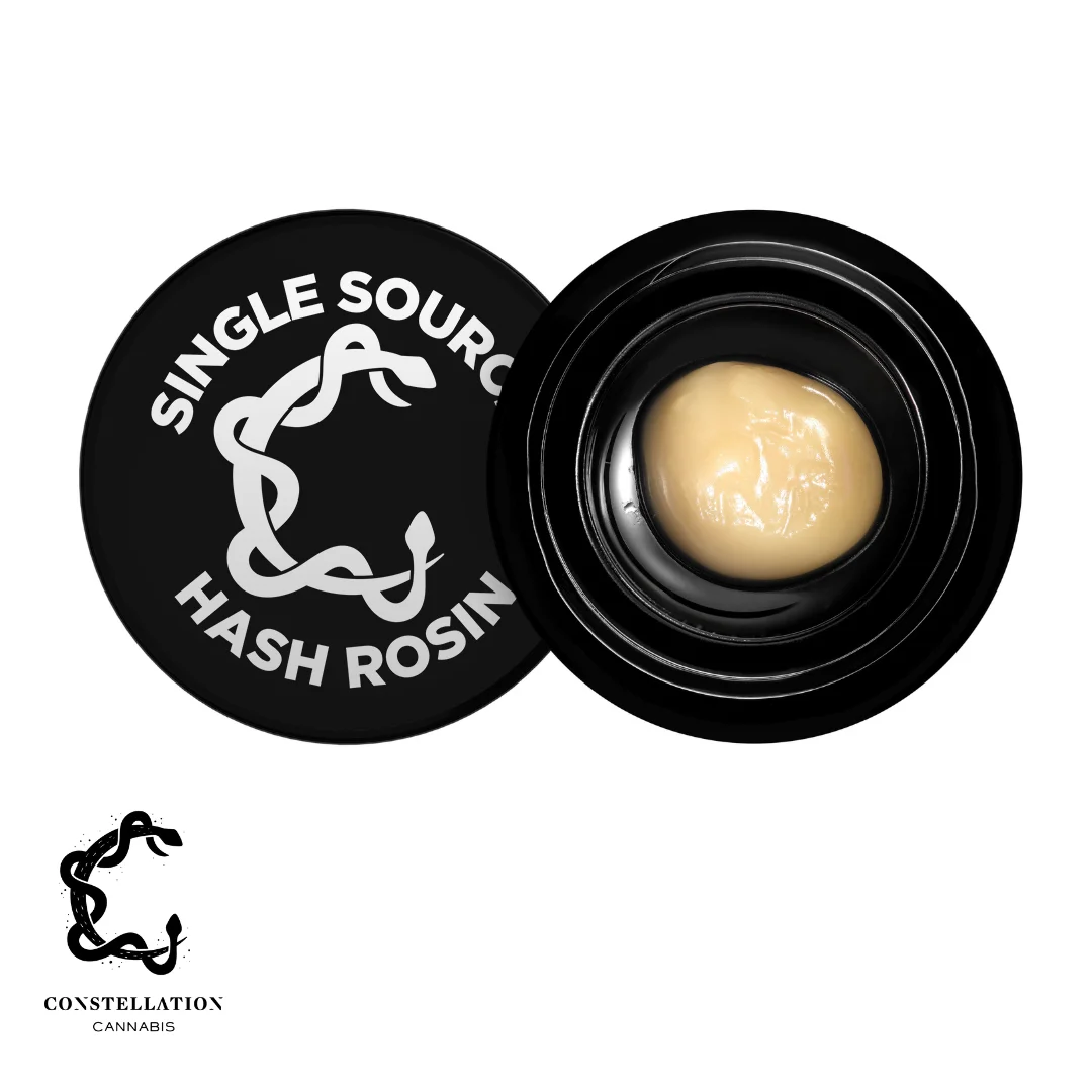 1g - Black Domina - Constellation Cannabis - DOH Concentrate - Cold Cured Rosin - I