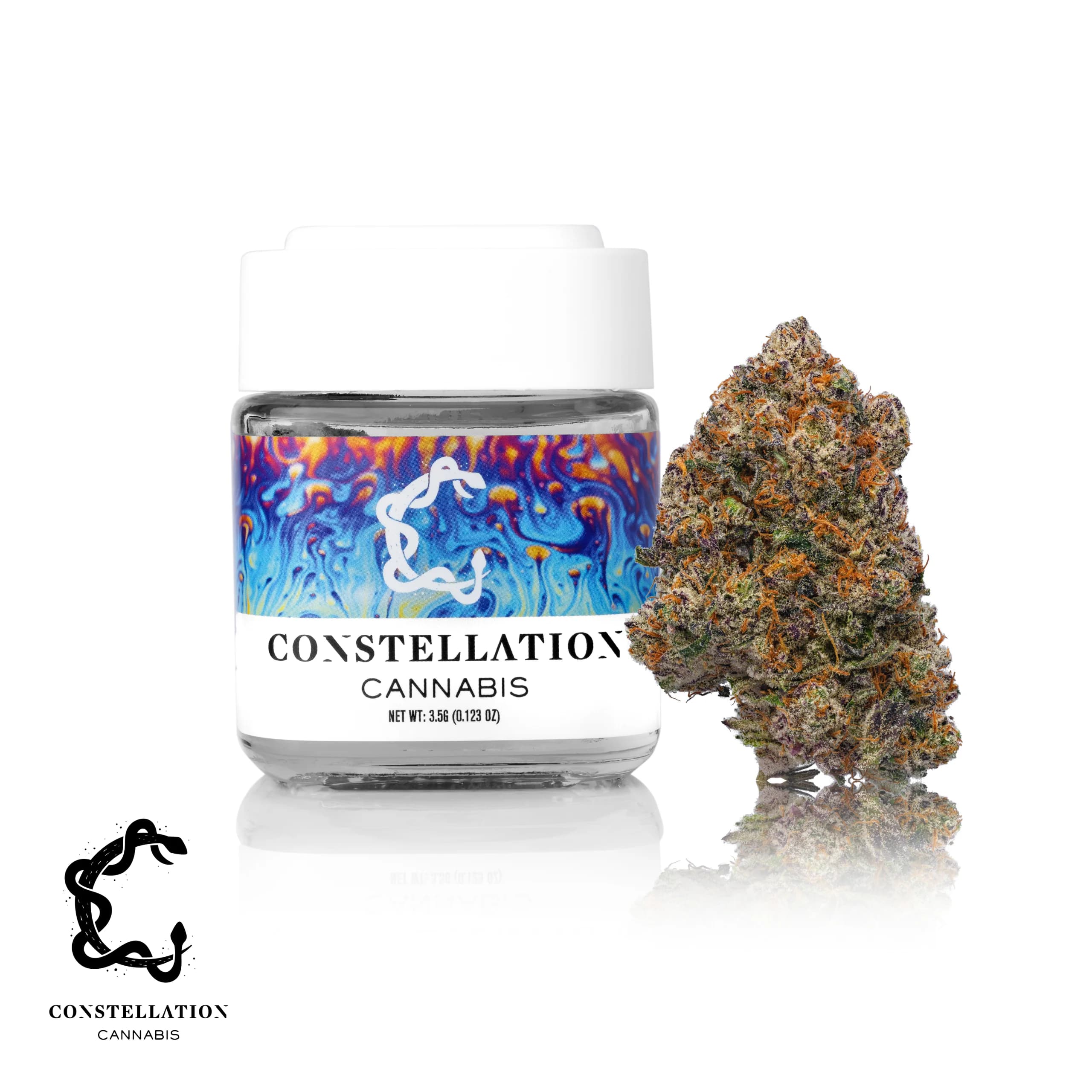 3.5g - Blueberry Thin Mint - Constellation Cannabis - DOH Flower - IH