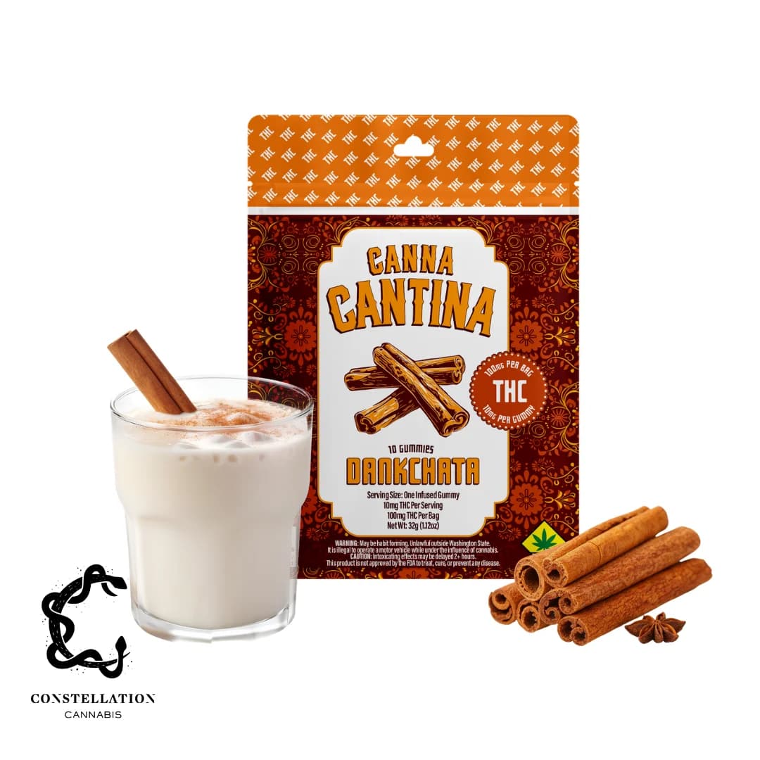 **100mg - 10pk - Dankchata - Canna Cantina - DOH Edible - H