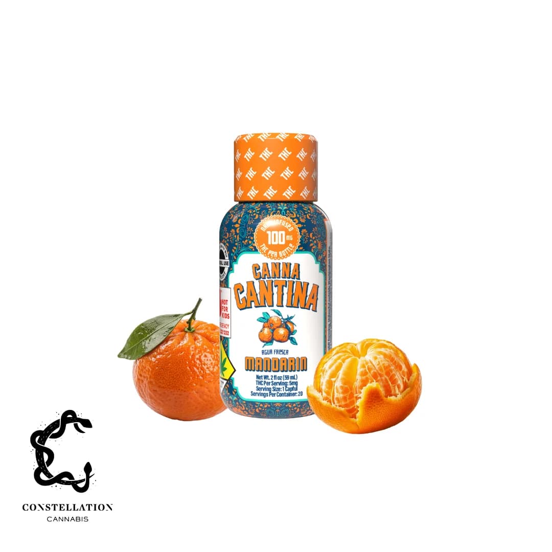 100mg - Mandarin - Canna Cantina - DOH Drinks - H