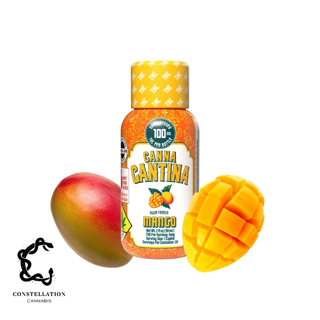 100mg - Mango - Canna Cantina - DOH Drink - H