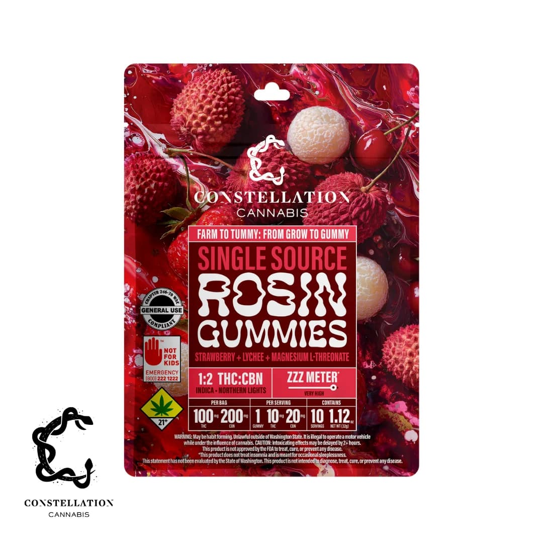 300mg - 1:2 CBN Strawberry Lychee + Magnesium-Threonate - Constellation - H