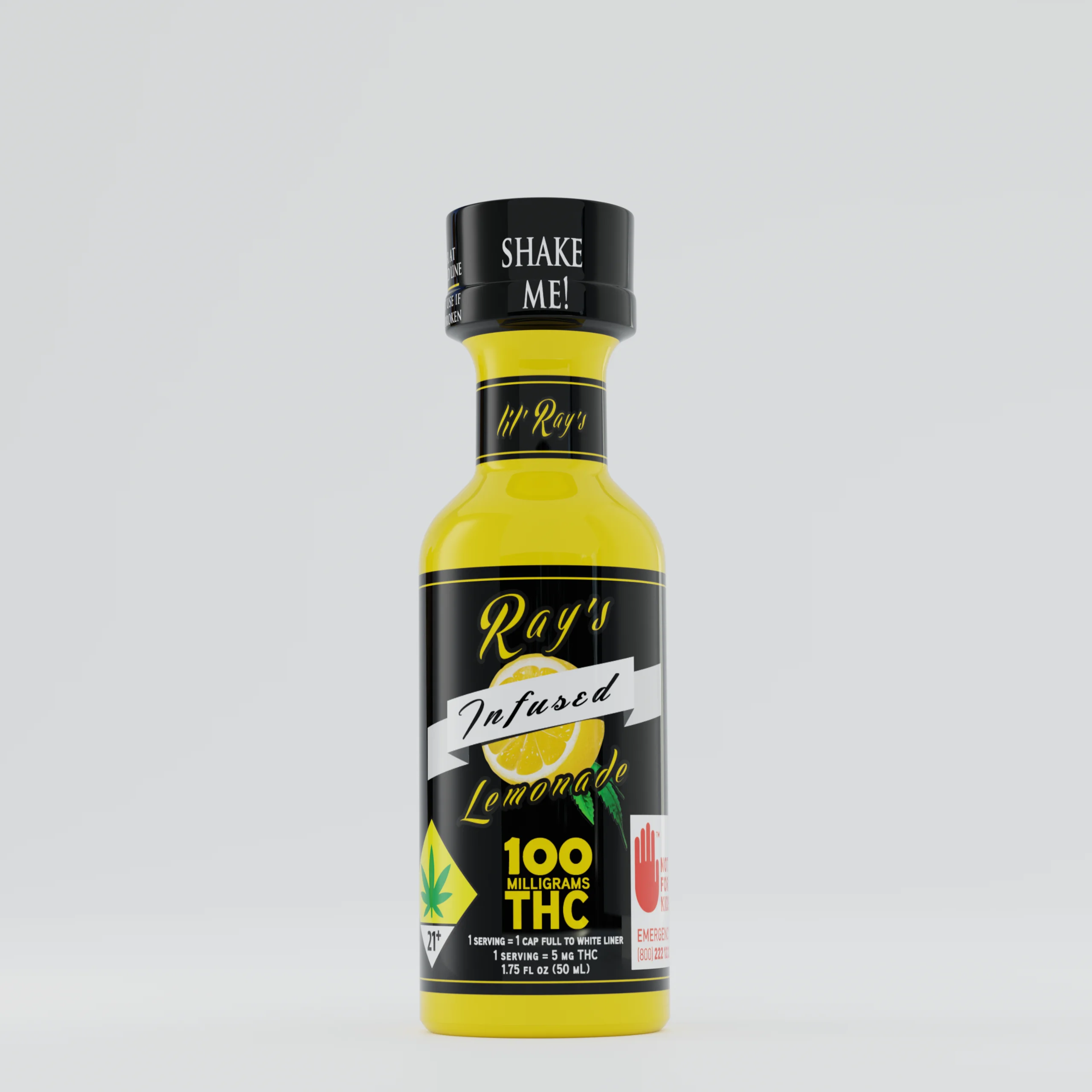 100mg - Original Lemonade - Ray's Lemonade - DOH Drink - H