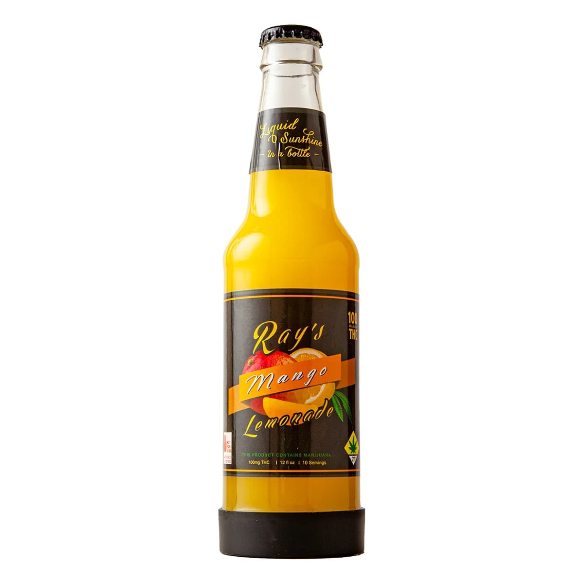 200mg - 1:1 Mango Lemonade - Ray's - DOH Infused Drink - CBD