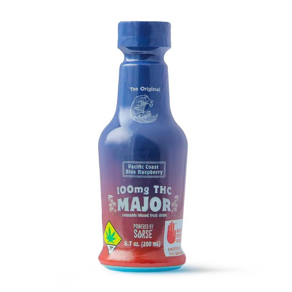 100mg - Blue Raspberry - Major - DOH Drinks - H