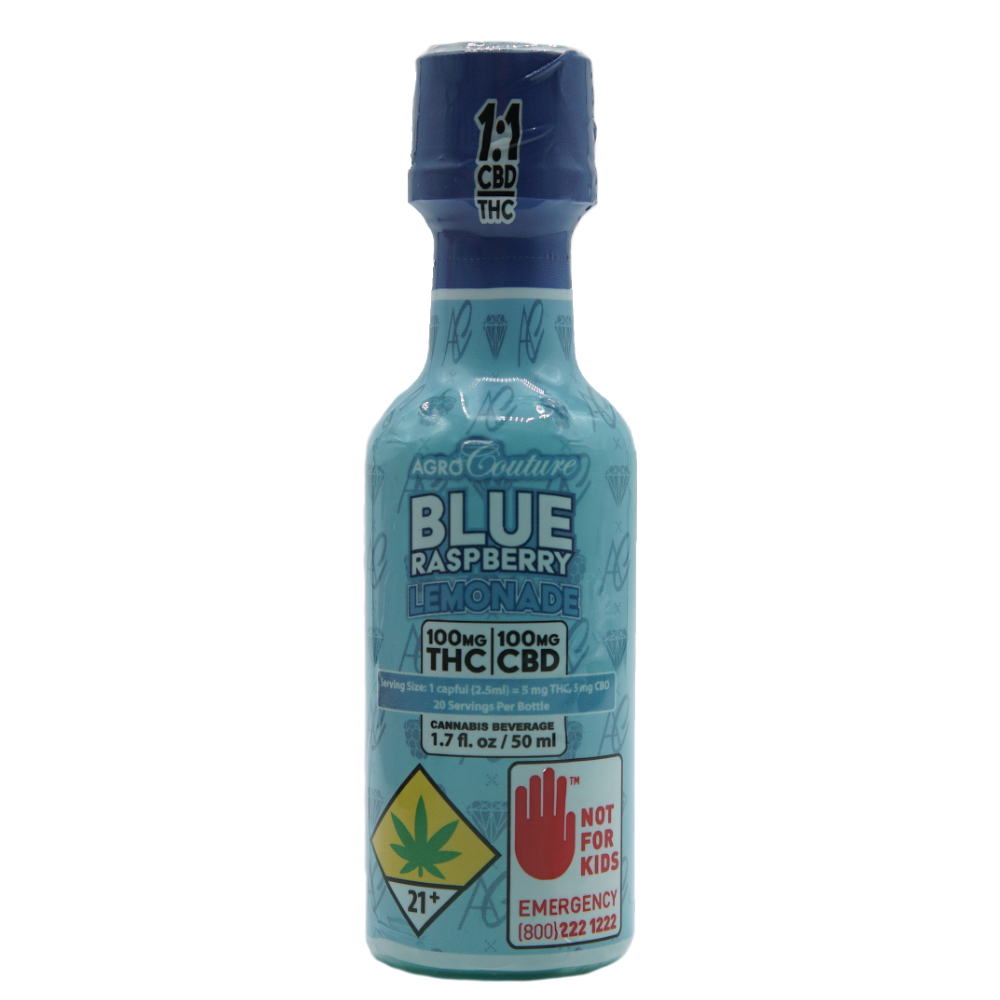1.7fl - 100mg - Blue Raspberry Lemonade - Agro Couture - DOH Drink - H