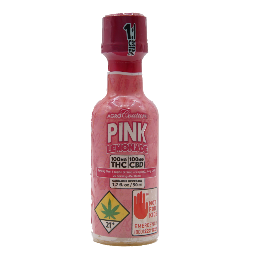 1.7fl - 100mg - 1:1 Pink Lemonade - Agro Couture - DOH Drink - H