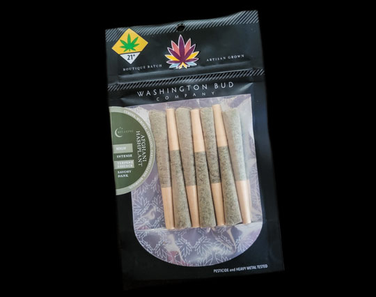 3.5g - Harlequin - Washington Bud Company - DOH Flower - CBD - S