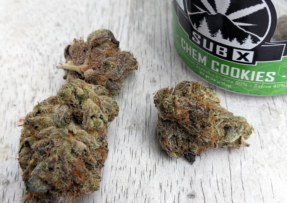 Product Review – Sub X – Chem Cookies | Seattle Cannabis Co. Seattle's  Cannabis Dispensary